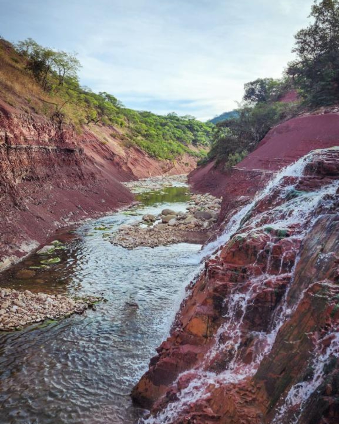 Cascada Colorada del Fuerte