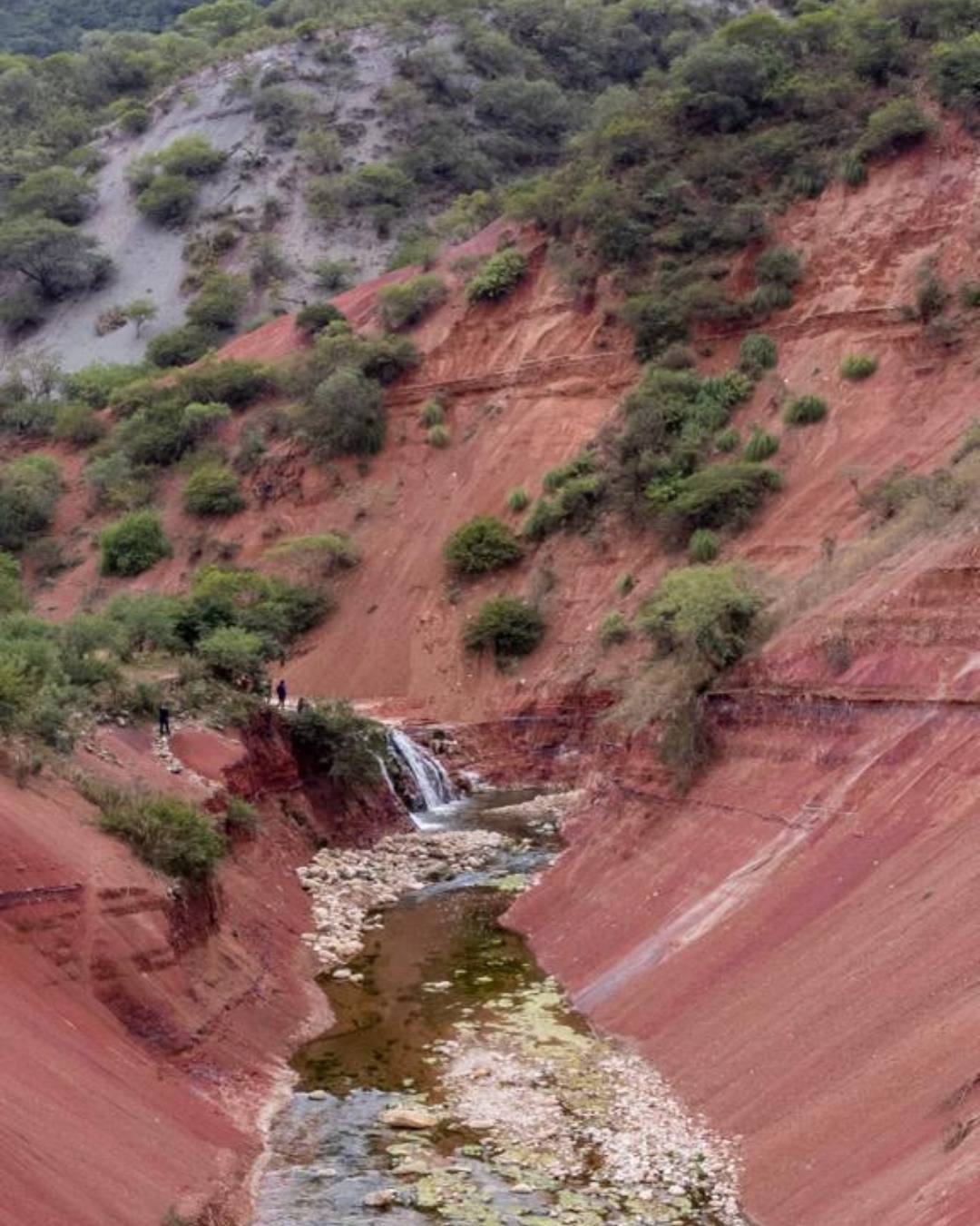 Cascada Colorada del Fuerte