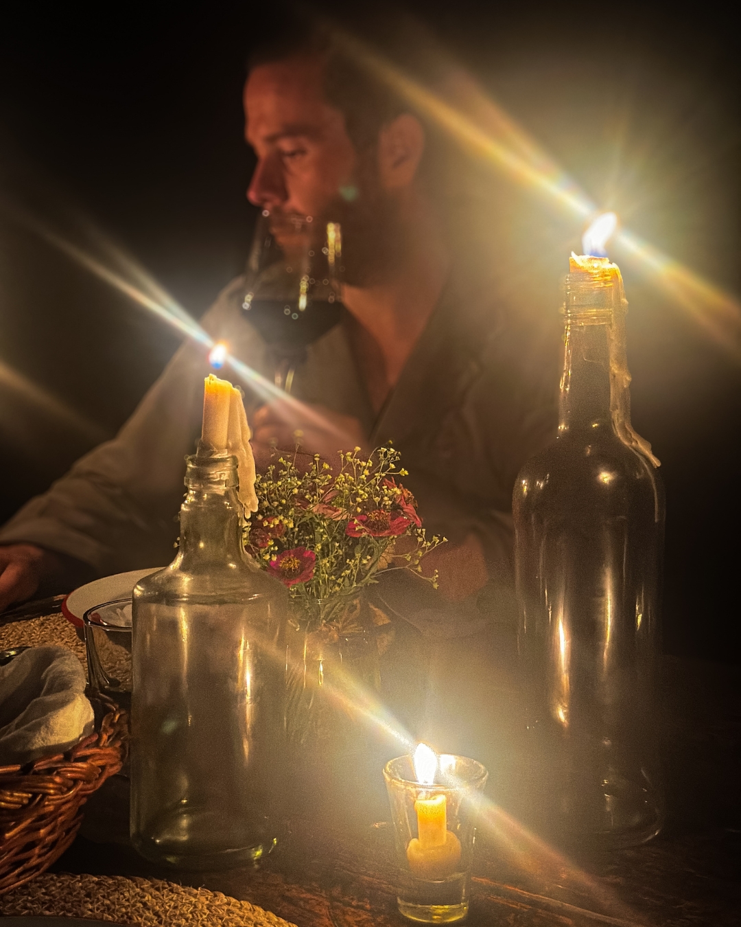 Cocina a fuego Finca La Fé