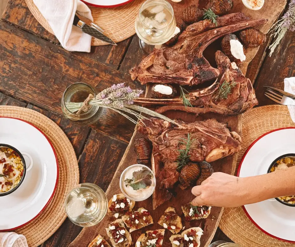 Asado a compartir